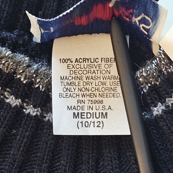 Vintage Heartworks Girls 10-12 Horse Sweater New With Tags - Picture 5 of 12